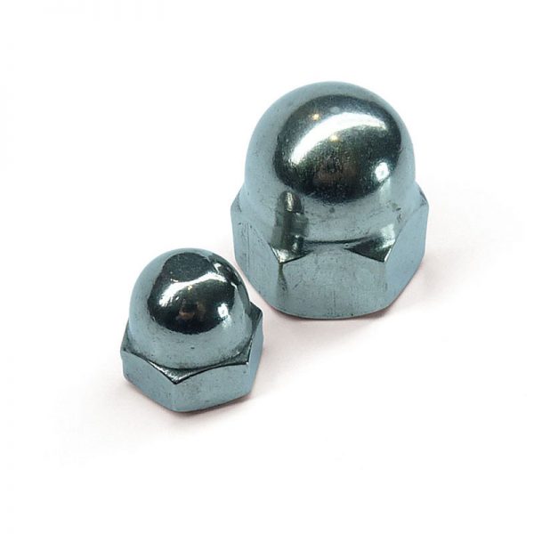 Stainless Dome Nuts - Grade A2
