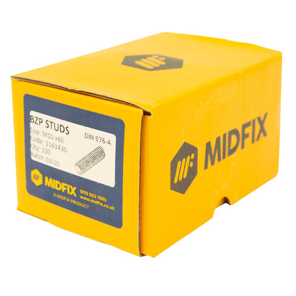 BZP studs MIDFIX box